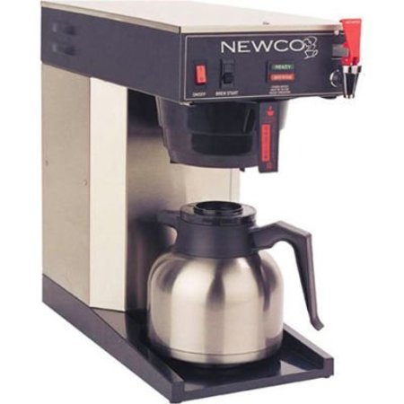NEWCO ENTERPRISES Newco - ACE-TC Coffee Brewer, Plumbed, 120V, 8-1/2inW x 16-1/2inD x 16-1/2inH 108465-B